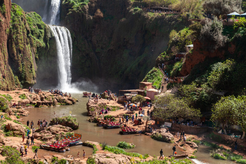 Ouzoud waterfalls